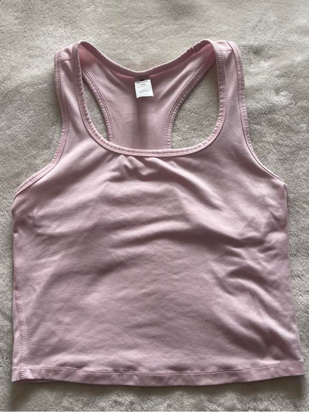 90 Degree By Reflex Light Pink Racerback Tank